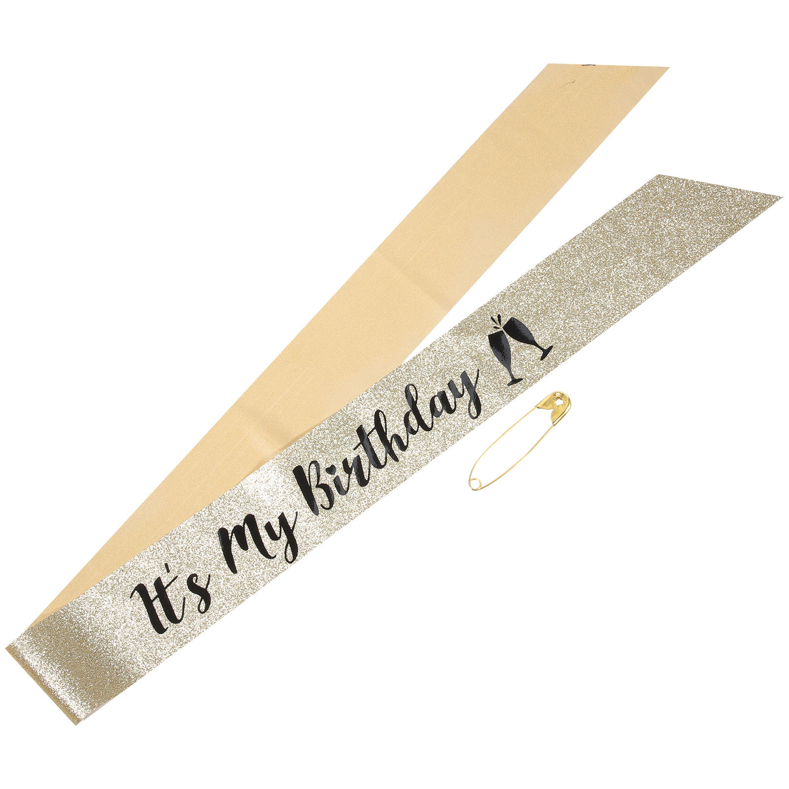 Birthday Sash Glitter - 1개 반짝이 생일 띠, 생일 파티용