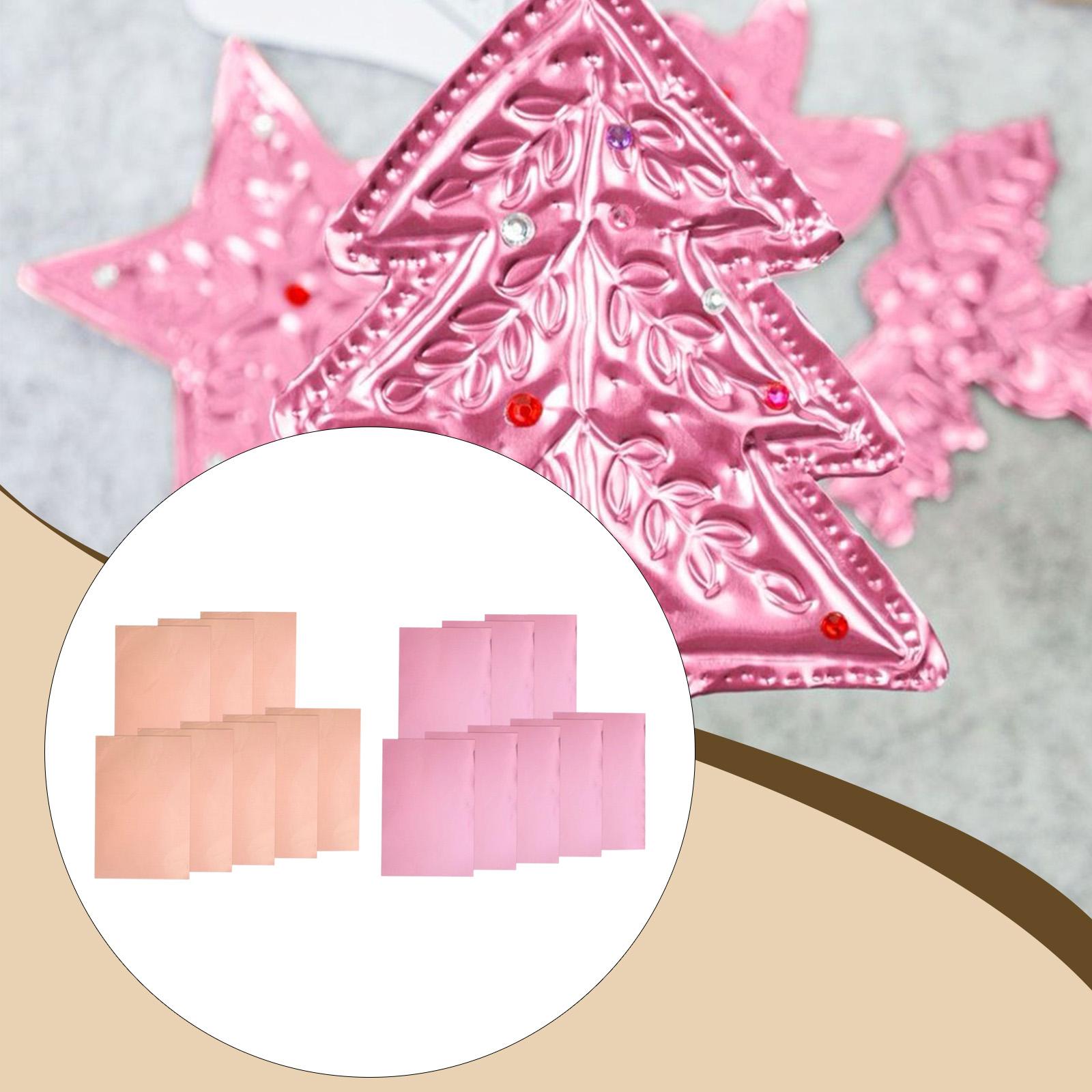Papercraft Supply Invitation - 카드지 포일 시트 알루미늄 장식용 종이