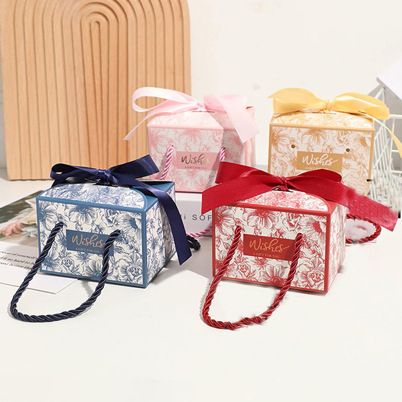 Event Party Box - 손잡이가 달린 소원 캔디 박스, 레이스