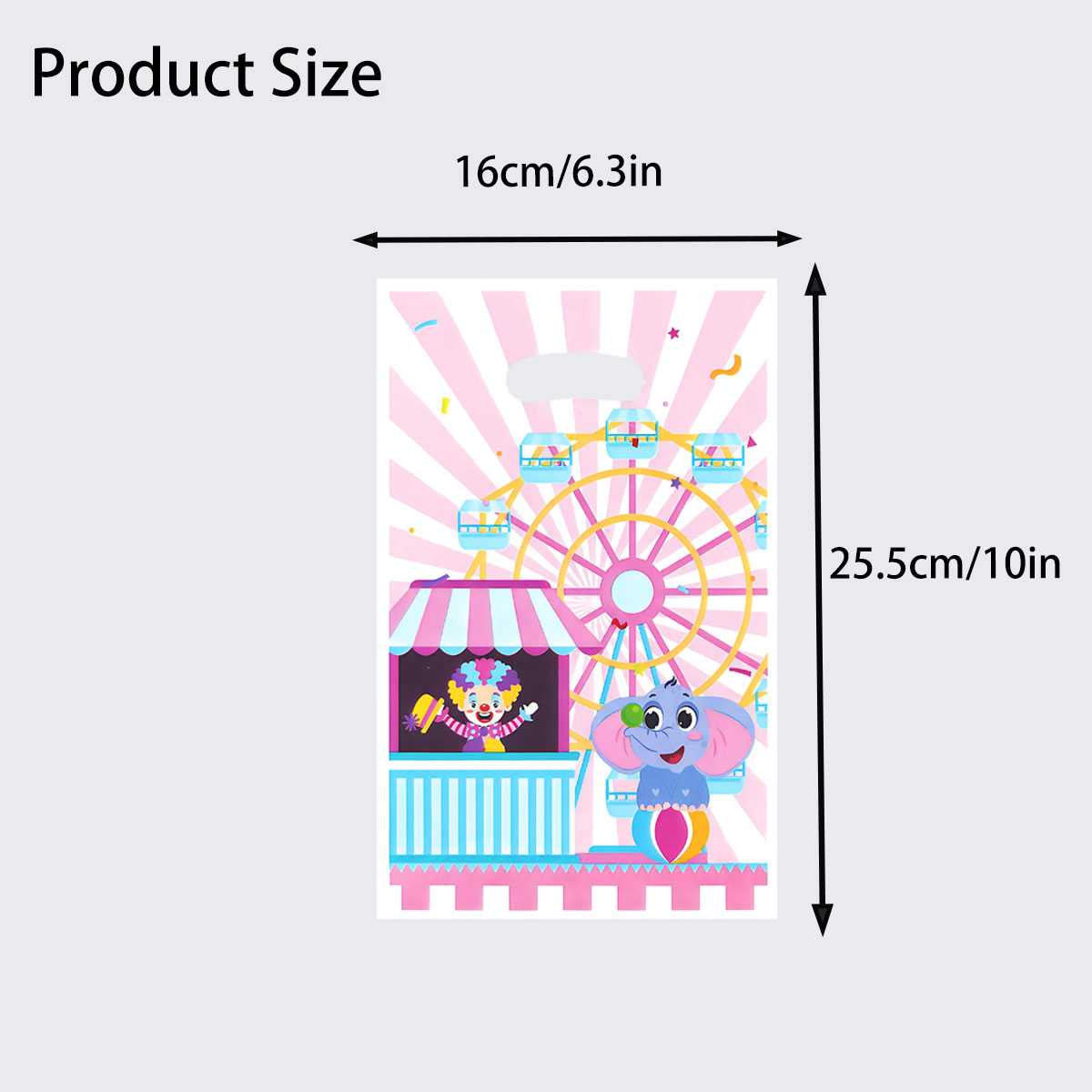 20개/40개입 파티 선물 가방, 놀이공원과 서커스 테 - Party Event Supply Store 리뷰 및 가격