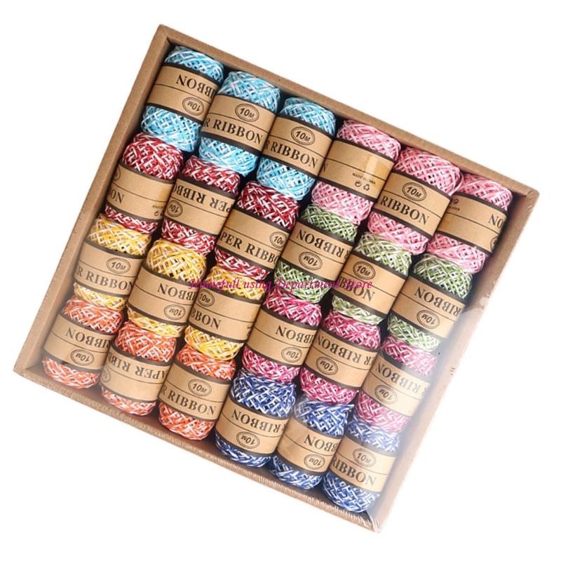 DIY 사용 및 포장 작업을 위한 다양한 컬러 종이 공 - Papercraft Supply Ribbon 리뷰 및 가격