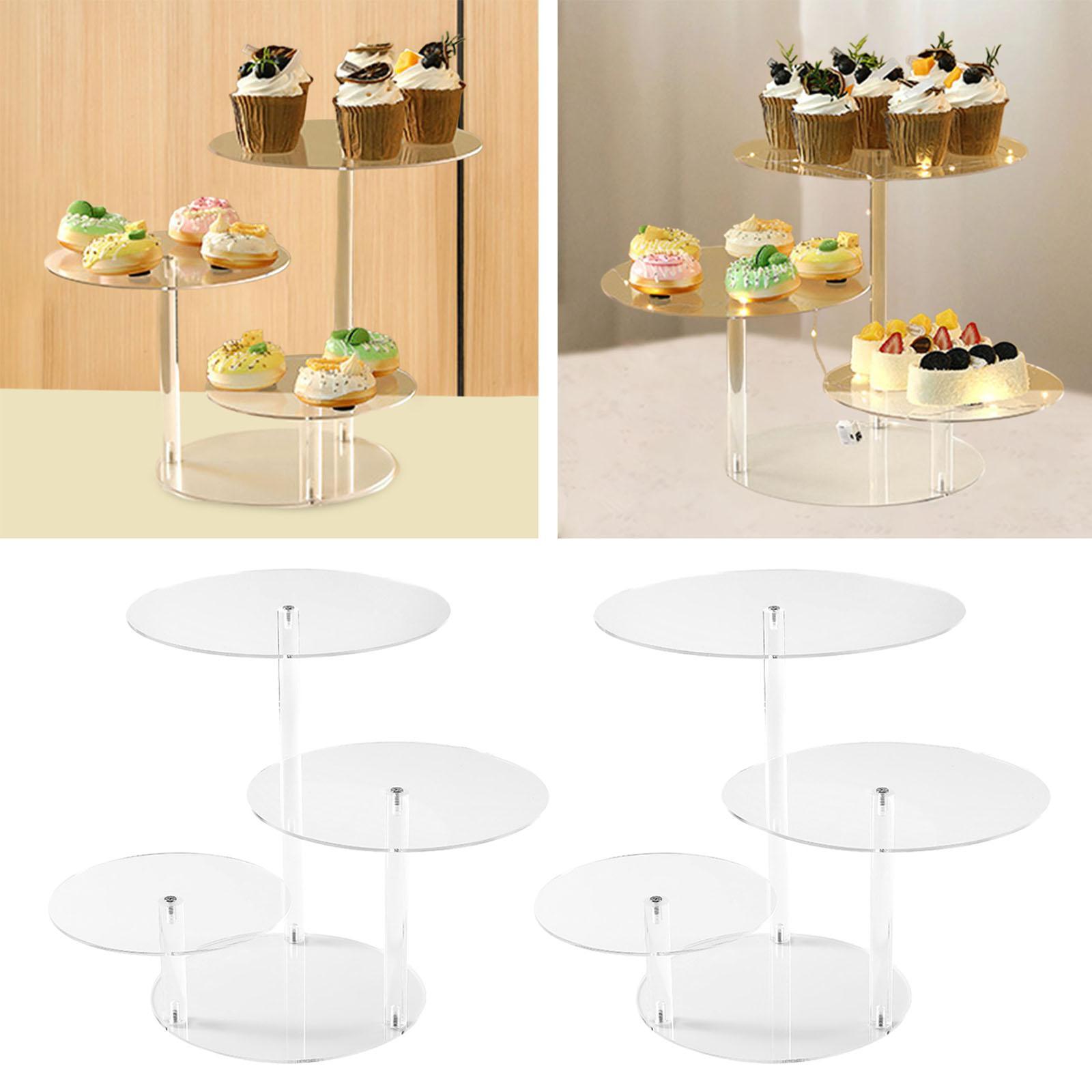 3단 아크릴 컵케이크 스탠드 케이크 디스플레이 라이저  - Cupcake Stand Tier 리뷰 및 가격