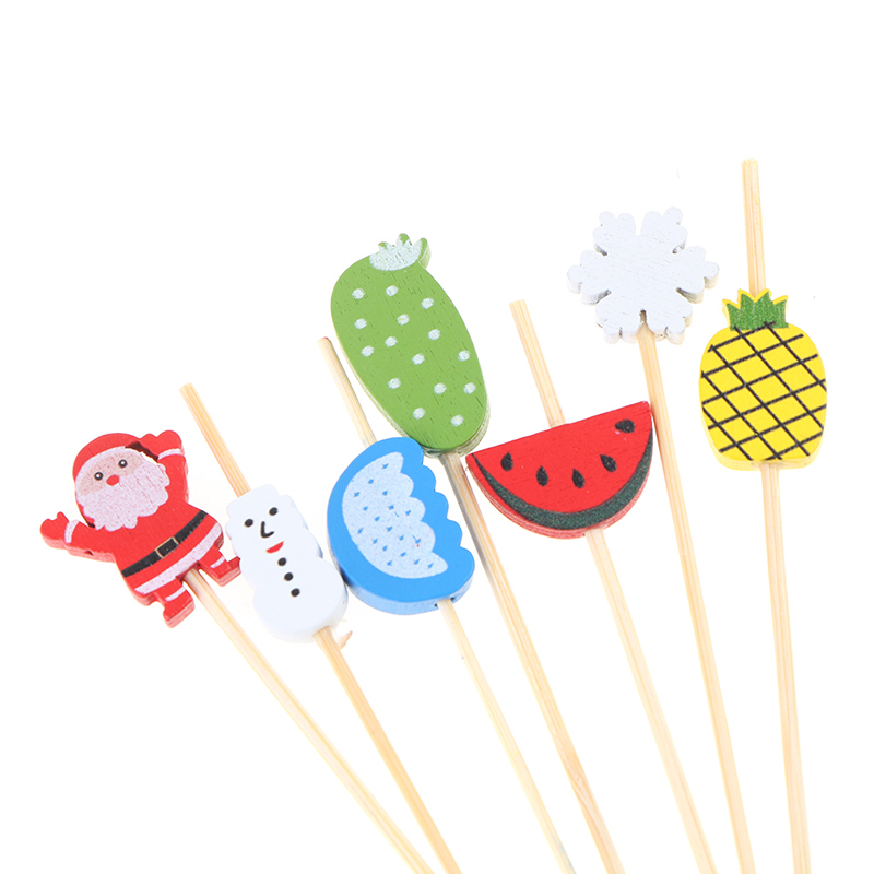 스타 일회용 대나무 꼬치, 음식 칵테일 픽, 뷔페 과일 - Centerpiece Stick 리뷰 및 가격