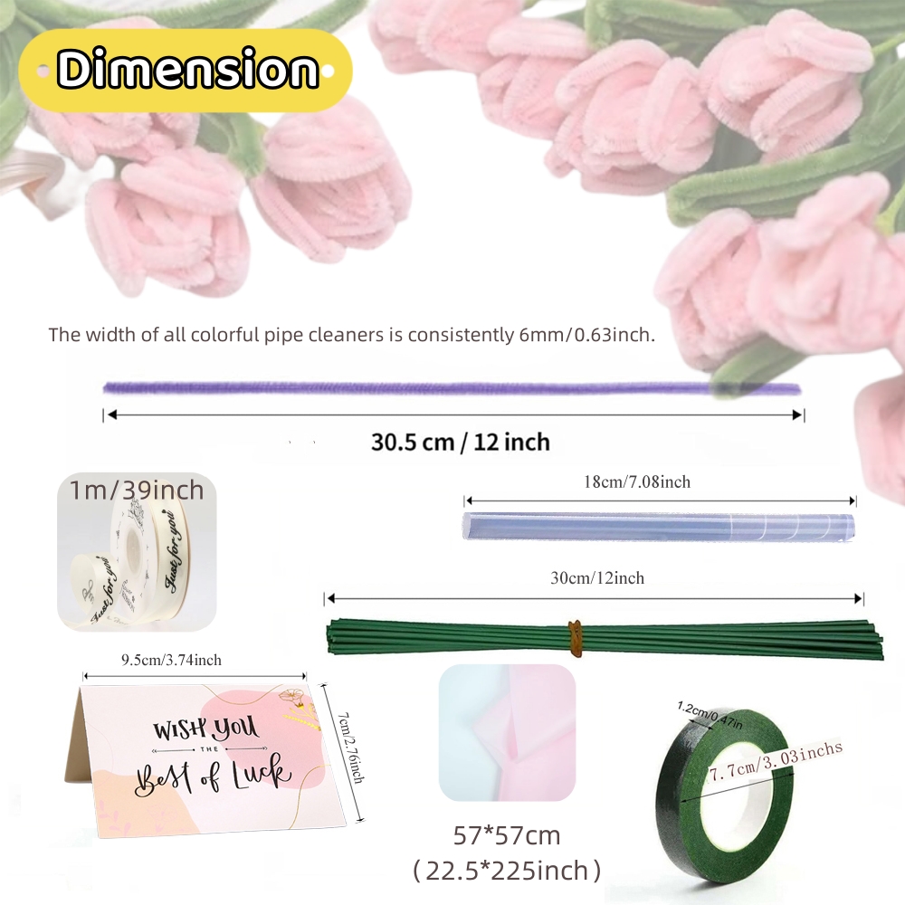 200개 파이프 클리너 공예 용품 (20개 금속 막대, - Papercraft Supply Ribbon 리뷰 및 가격