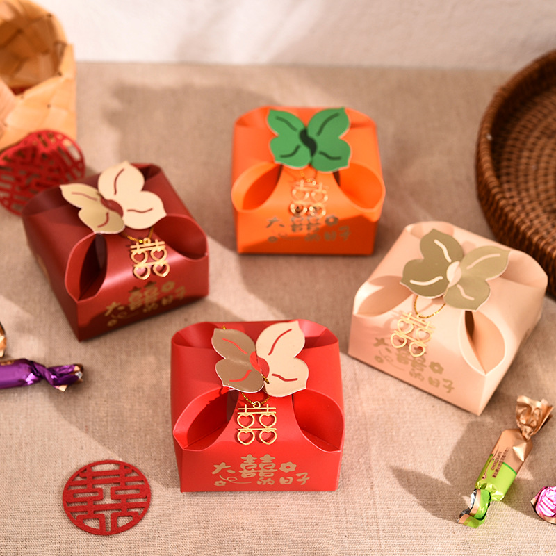 50pcs 오렌지 휴대용 선물 상자 파티 결혼식 호의  - Event Party Box 리뷰 및 가격